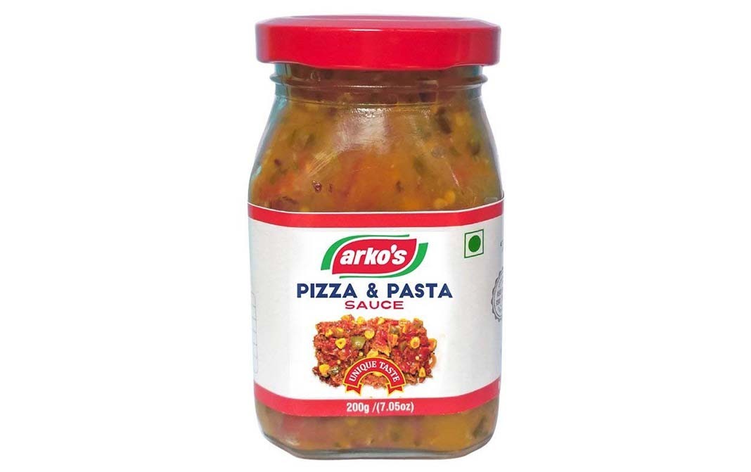 Arko's Pizza and Pasta Sauce    Glass Jar  200 grams
